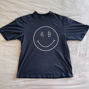 Anine Bing Avi Smiley Tee